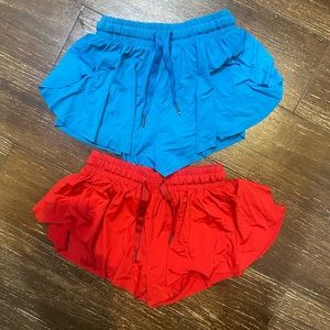 Youth Small Girls butterfly shorts